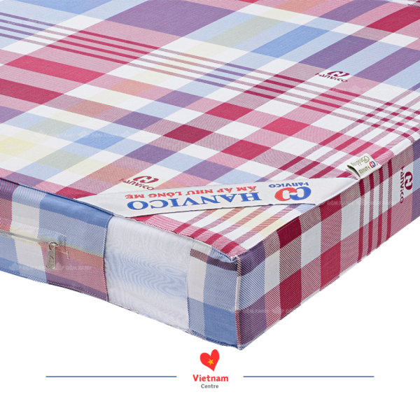 Đệm bông ép chống khuẩn Tc Hanvico gấp 3 tấm Super King Size - Image 3
