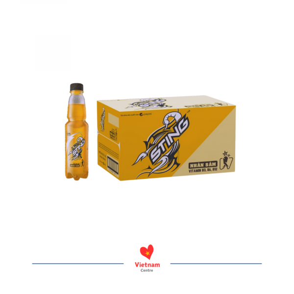 Nước tăng lực Sting vàng - thùng 24 chai 330ml