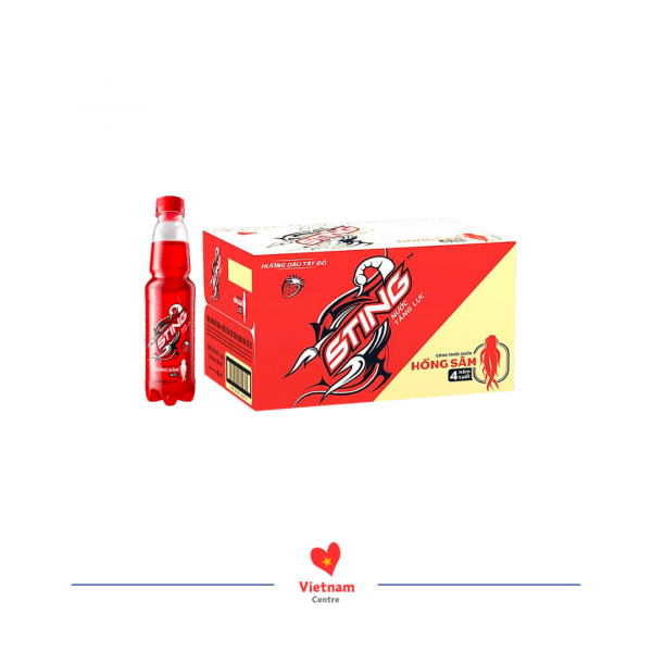 Nước tăng lực Sting đỏ - thùng 24 chai 330ml