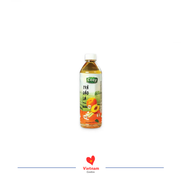 Trà đào sả Cozy - thùng 24 chai 455ml - Image 4