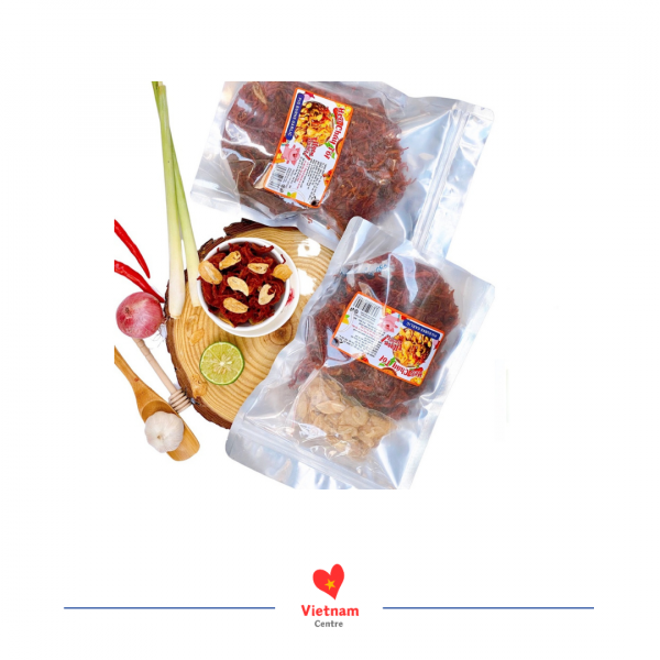 Khô heo cháy tỏi - túi 500g - Image 2