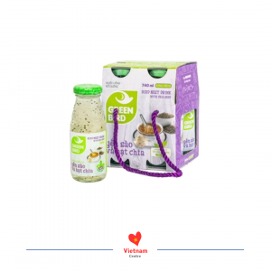 Nước uống bổ dưỡng Yến Sào và Hạt Chia - lốc 4 chai 185ml