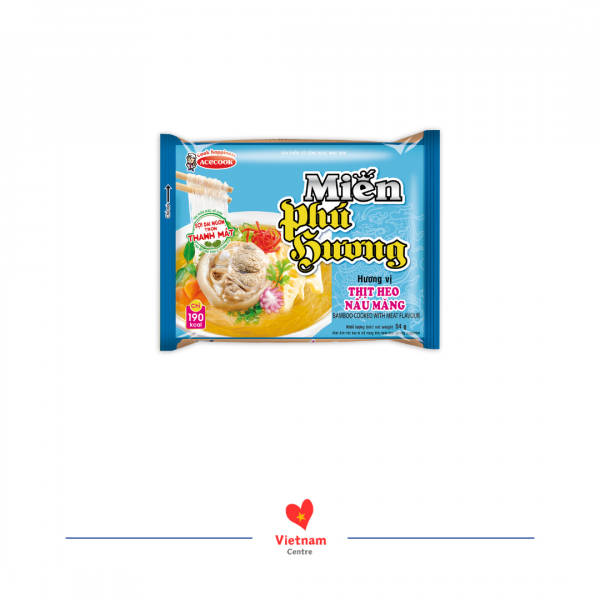 Miến thịt heo nấu măng Phú Hương - thùng 24 gói 54g - Image 3