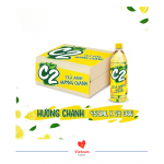 Trà xanh C2 hương chanh - thùng 24 chai 455ml