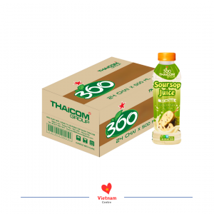 Nước ép mãng cầu 360 – thùng 24 chai 500ml