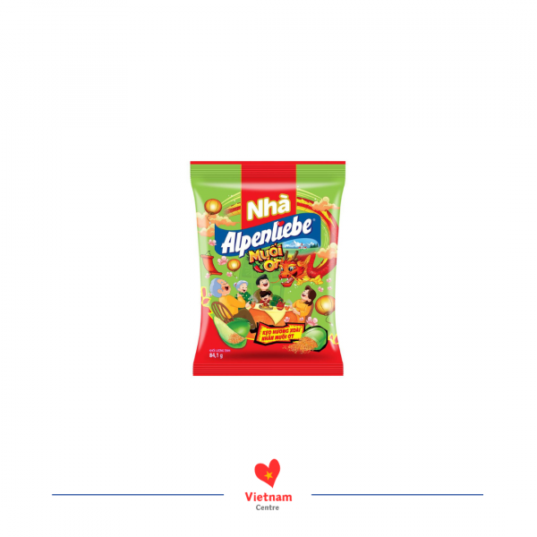 Kẹo Alpenliebe hương xoài nhân muối ớt - gói 84.1g