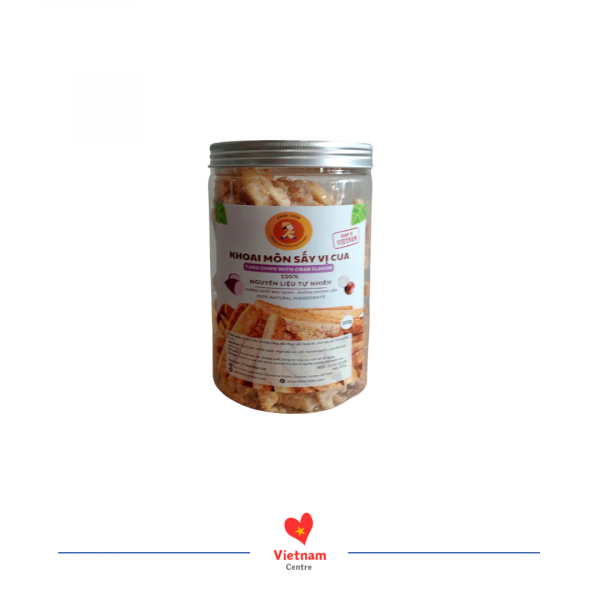 Khoai môn sấy vị cua - hộp 300g - Image 2