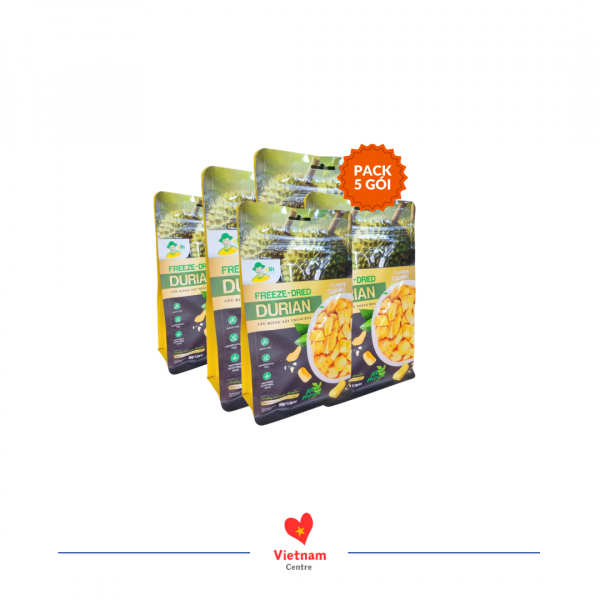 Sầu riêng sấy thăng hoa Sáu Ri - gói 50g - Image 2