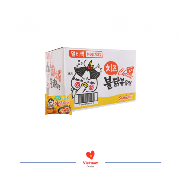 Mì khô gà cay Samyang vị phô mai - gói 140g - Image 2