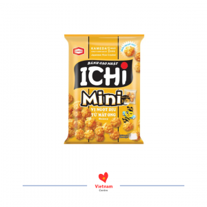Bánh gạo Nhật mini vị mật ong Ichi - gói 150g