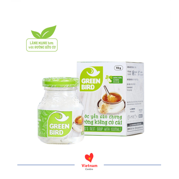 Nước Yến Sào chưng đường kiêng củ cải - lốc 6 hũ 72gr