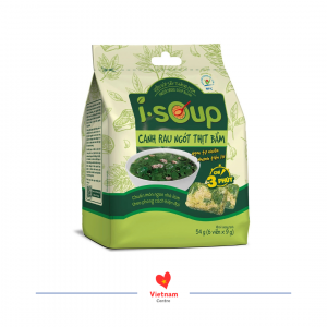 Canh Rau Ngót Thịt Bằm Ăn Liền I-SOUP - túi 54g