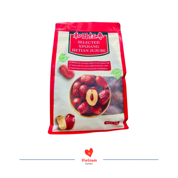 Táo đỏ hữu cơ Hòa Điền, Tân Cương - gói 500g - Image 2