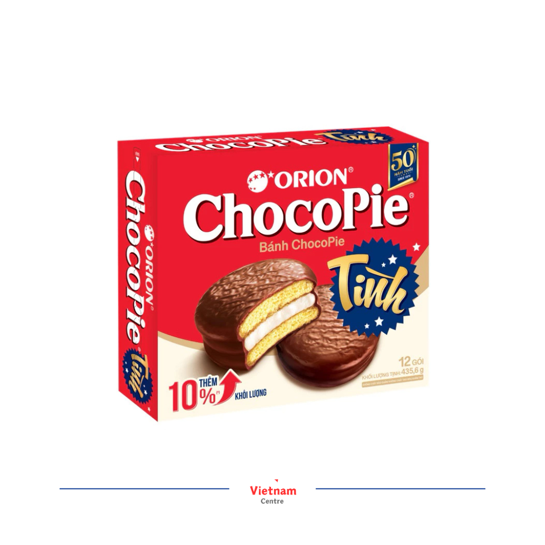 Bánh_chocopie Bánh chocopie Orion - hộp 12 cái - Image 1