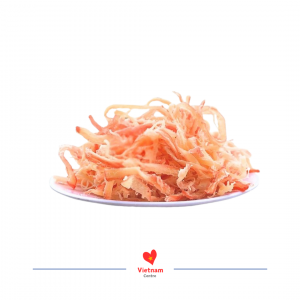 Mực hấp dừa xé sợi - gói 400g