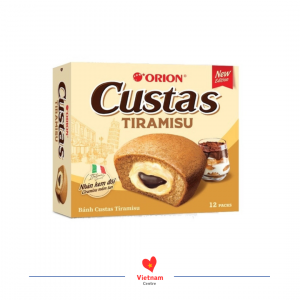 Bánh Custas Tiramisu - hộp 12 cái