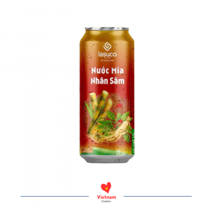 Nước mía nhân sâm Lasuco - thùng 24 lon 320ml