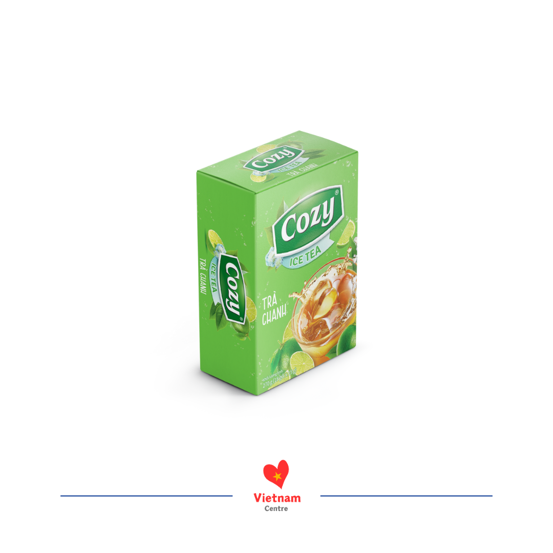 Cozy Ice Tea Hương Chanh Trà Cozy Ice Tea hương chanh - hộp 240g - Image 1