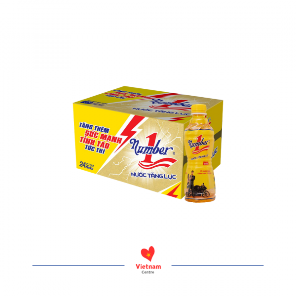 Nước tăng lực Number One - thùng 24 chai 330ml