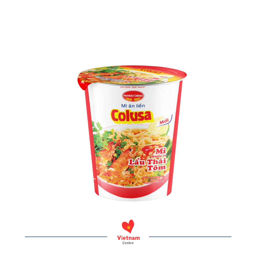 miliket-lau-thai-tom (1) Mì ăn liền Miliket vị lẩu Thái tôm - thùng 24 ly 60g - Image 1