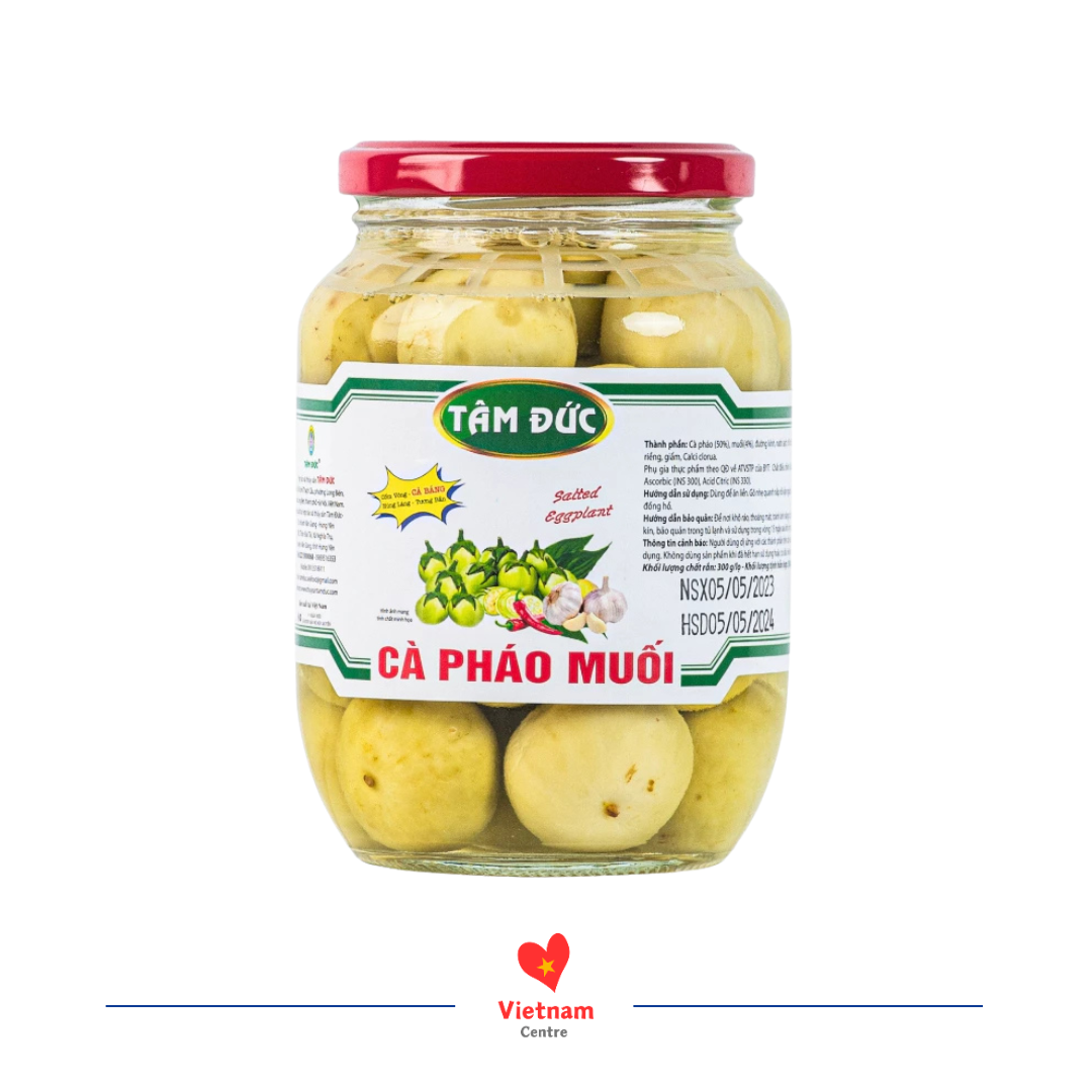 cà-pháo-muối (1) Cà pháo muối Tâm Đức - lọ 500g - Image 1