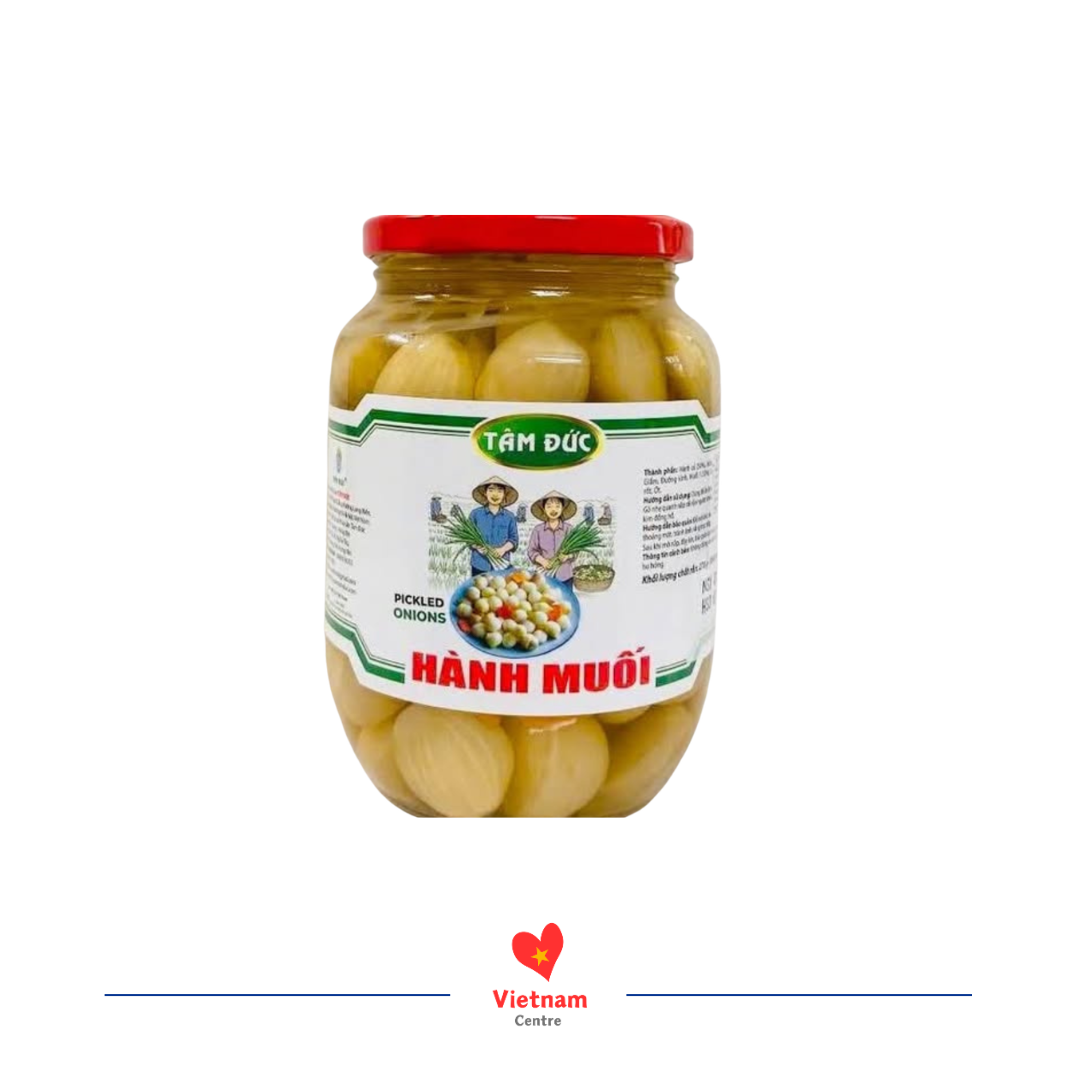 Hành muối Tâm Đức Hành muối Tâm Đức - lọ 540g - Image 1
