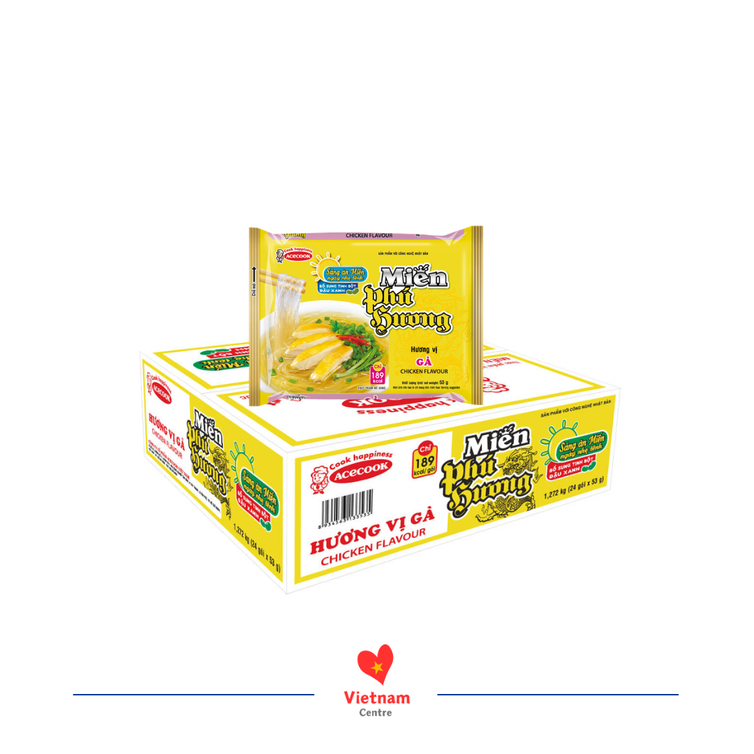 Miến gà Phú Hương Miến gà Phú Hương - thùng 24 gói 53g - Image 1