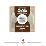 Bánh tráng mè đen Sachi - gói 200g